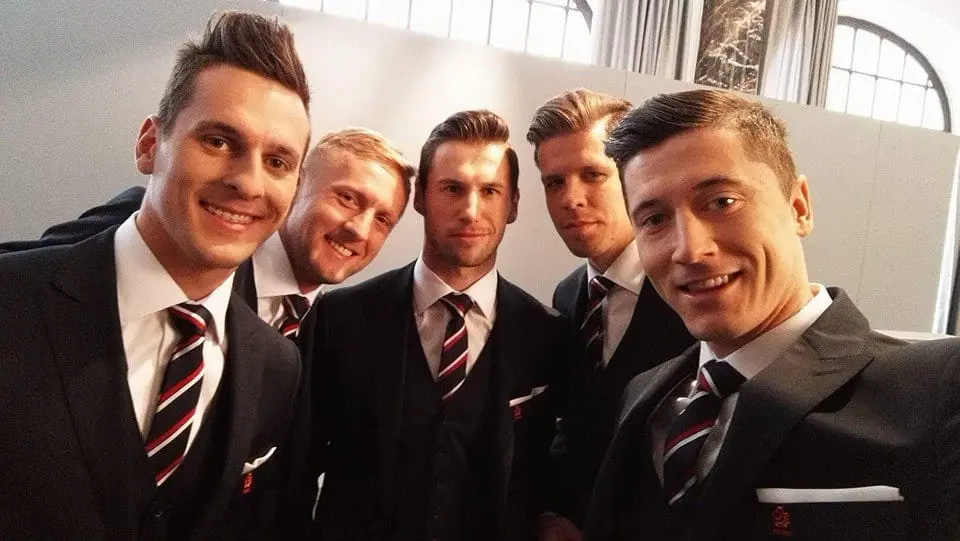 Robert Lewandowski koledzy z drużyny