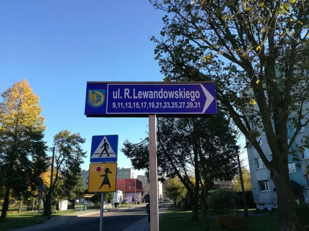 Ulica Robert Lewandowskiego