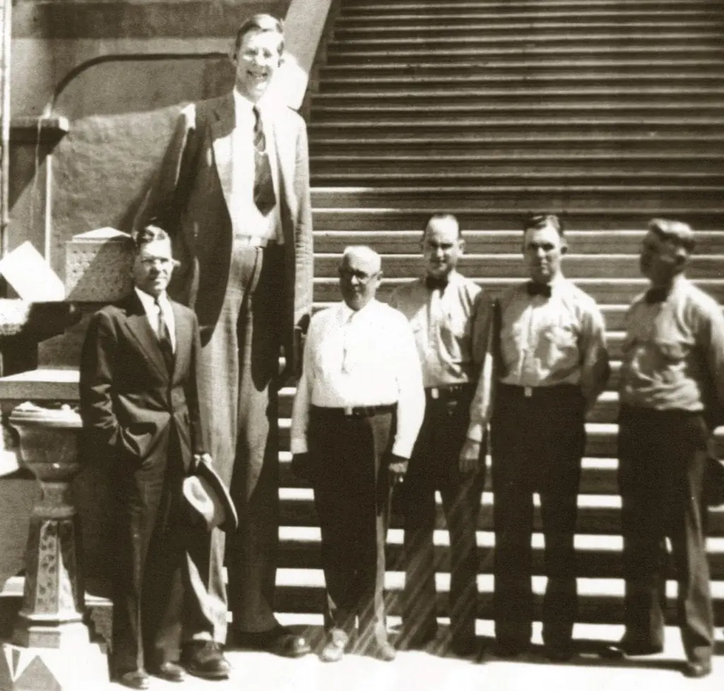 najwyższy człowiek w historii 