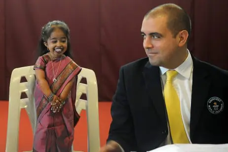 Jyoti Amge - najniższa kobieta świata, czyli 63 centymetry kobiecości