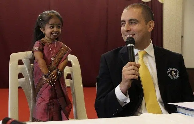 Jyoti Amge - najniższa kobieta świata, czyli 63 centymetry kobiecości