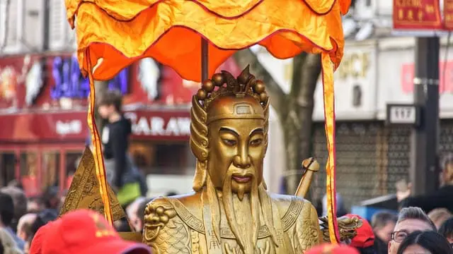 Figura chińskiego bożka.