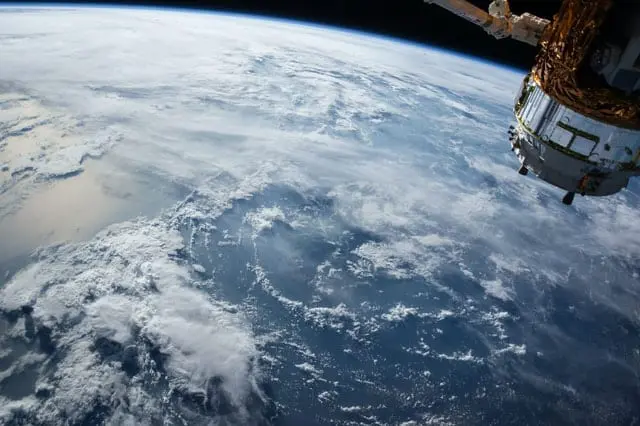 Widok na planetę. 