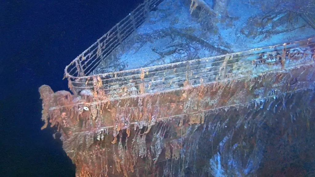 Niesamowite zdjęcia wraku Titanica Wrak Titanica.
