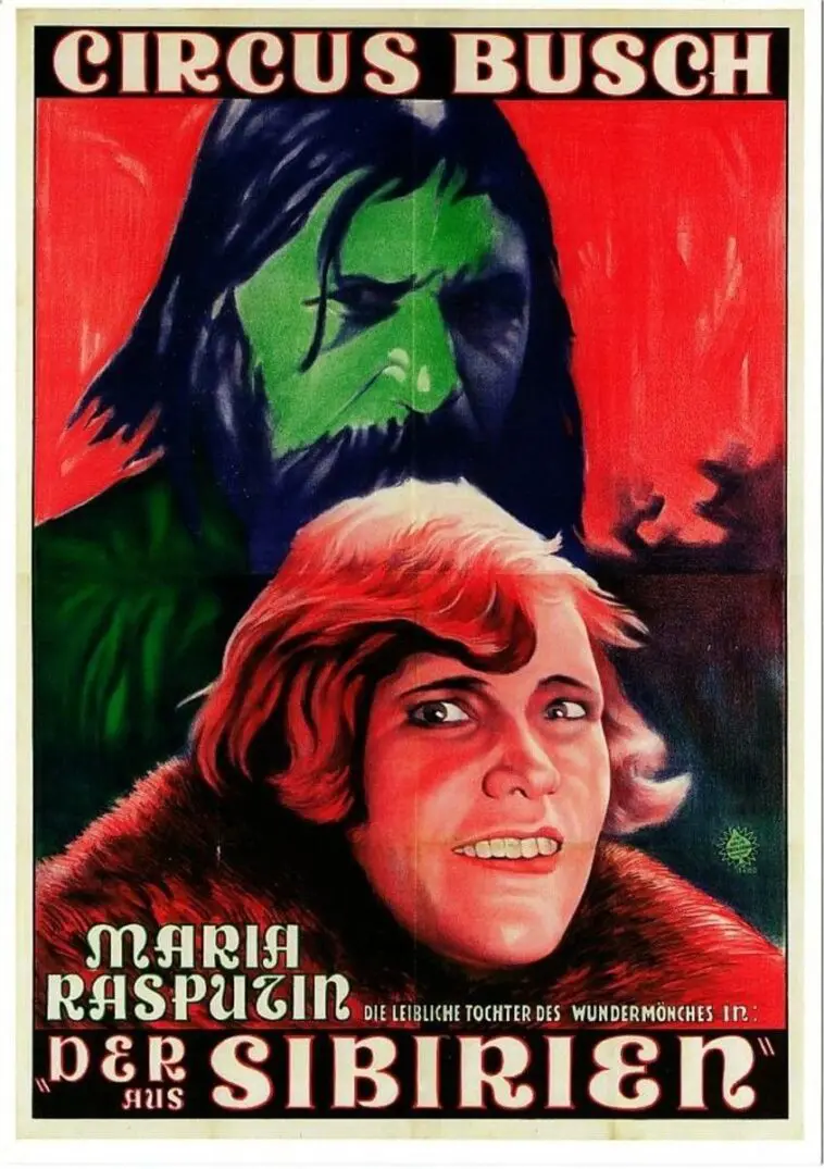 Maria Rasputin — cyrk Busch 1928
