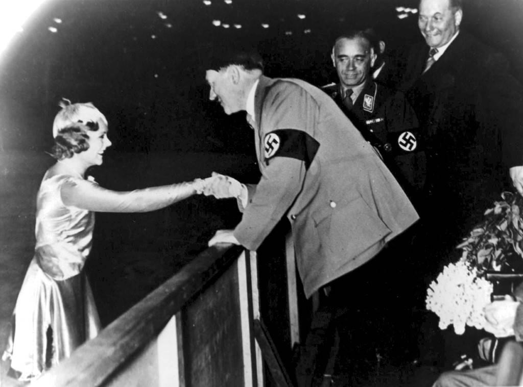 Adolf Hitler z kobietą
