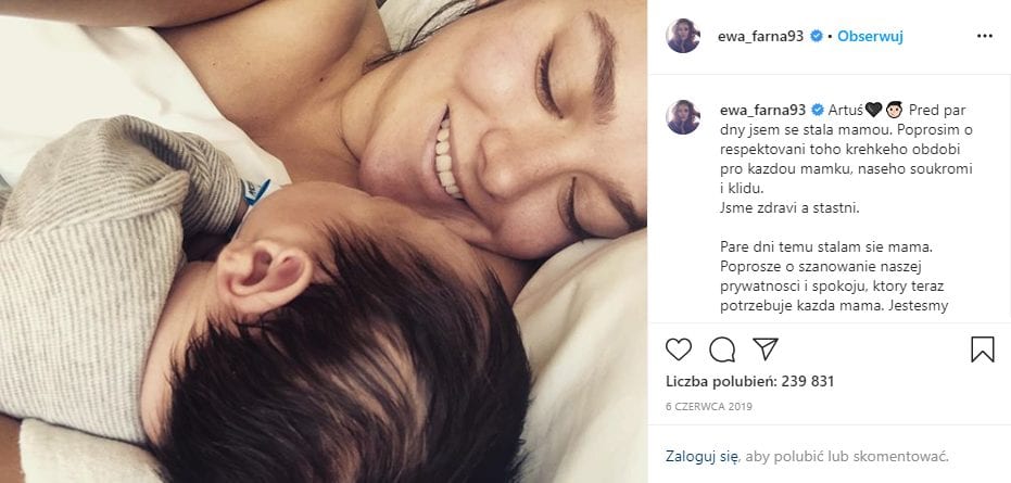 Polskie gwiazdy, zobacz jak wyglądają dzieci celebrytów! Ewa Farna dziecko