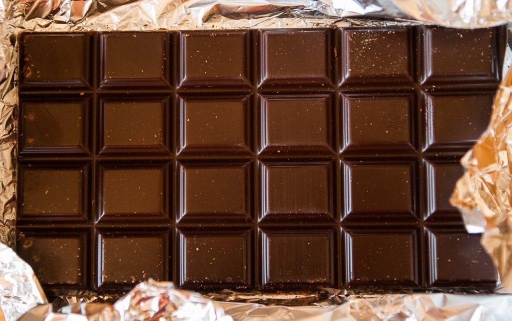 tabliczka gorzkiej czekolady