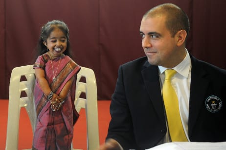 Jyoti Amge - najniższa kobieta świata, czyli 63 centymetry kobiecości