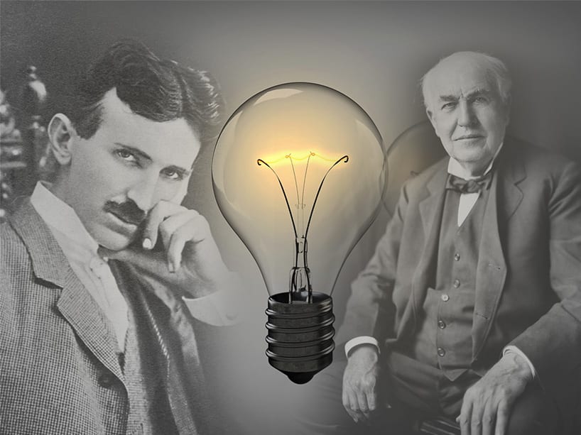 Nikola Tesla vs Edison. 