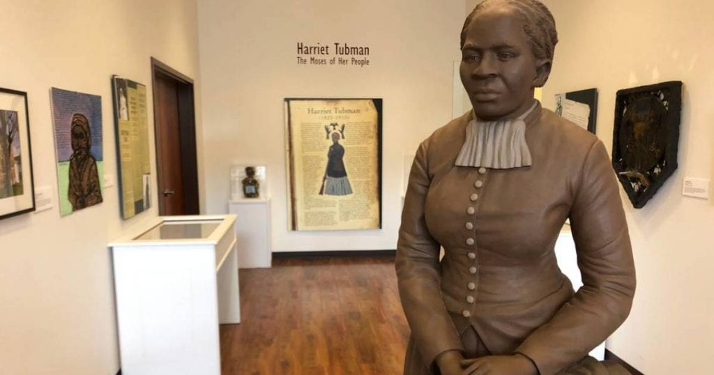 Rzeźba Harriet Tubman. 