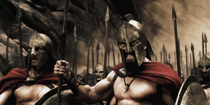 Spartanie.