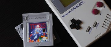 Gra Tetris.