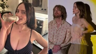Billie Eilish wcześniej i teraz, porównanie dwóch zdjęć obok siebie