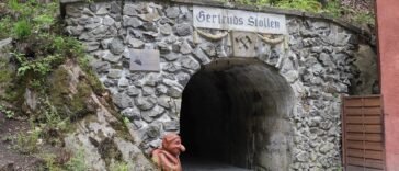 Wejście do sztolni Gertruda w Kopalni Złota w Złotym Stoku
